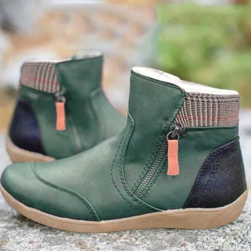 Fiona | Waterproof Leather Boots for Women