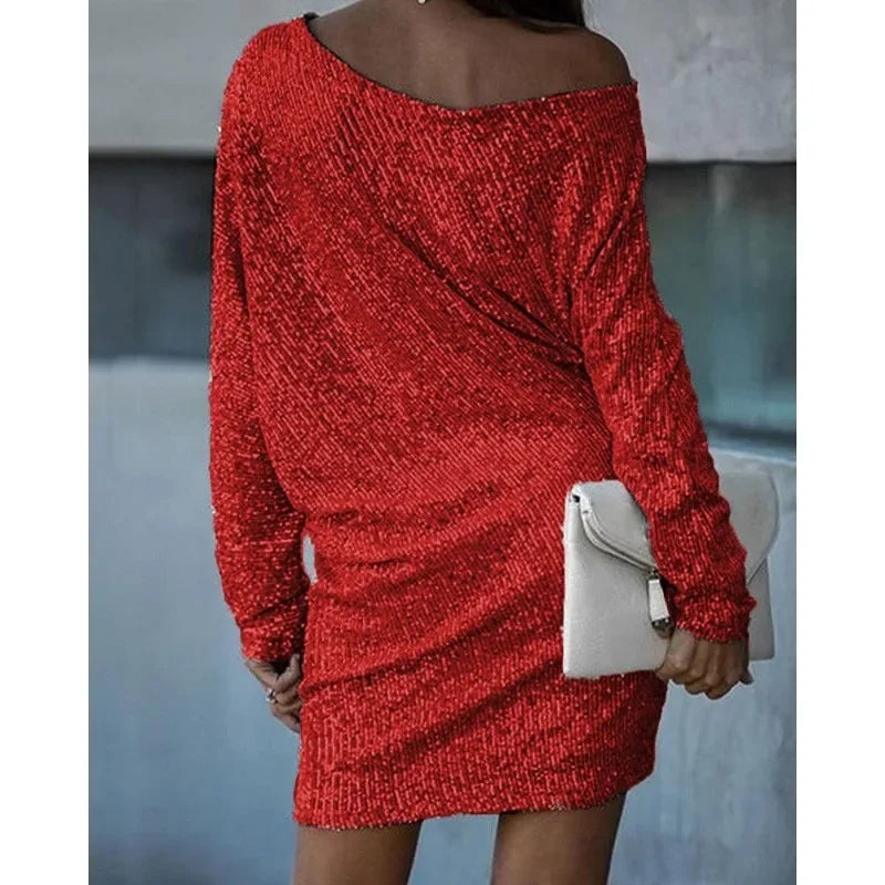 Gala | Contrast Sequin Dress