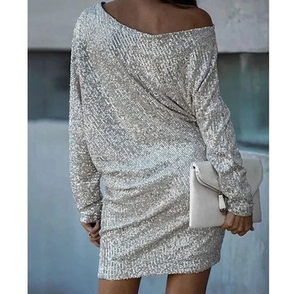 Gala | Contrast Sequin Dress