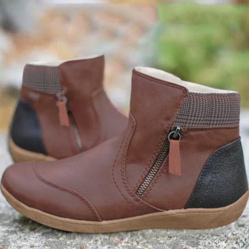 Fiona | Waterproof Leather Boots for Women