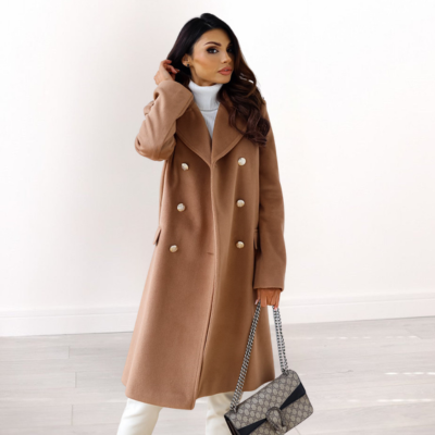 Casey | Women's Classic Double Breasted Long Winter Coat