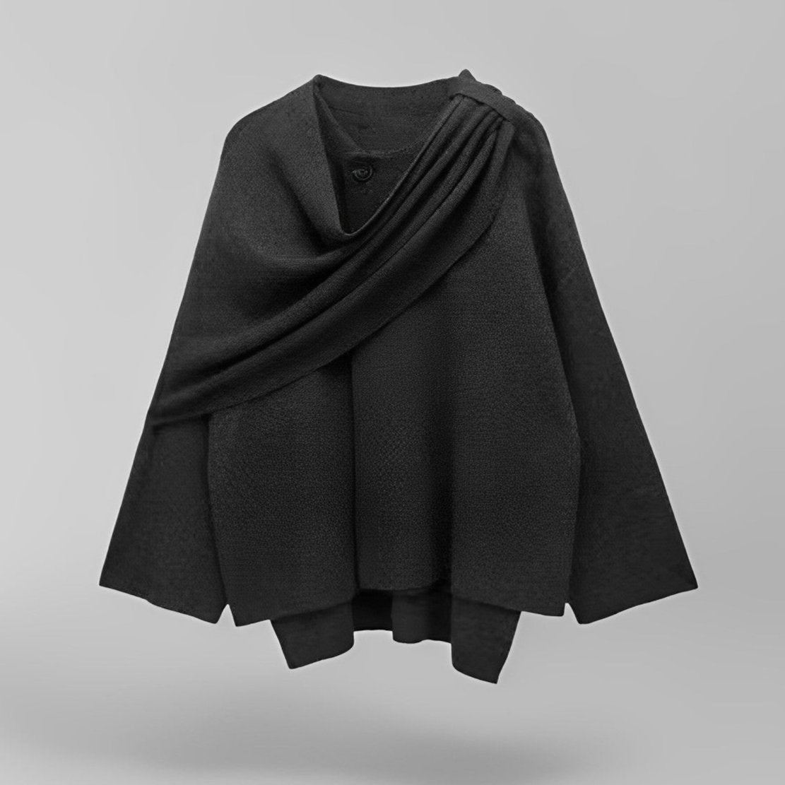 Delia | Cape Scarf Coat for Women