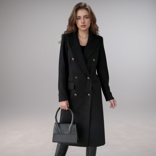 Heidi | Long Blend Formal Coat for Women