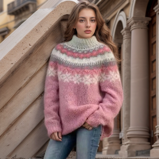 Holly | Knitted Winter Sweater for Women